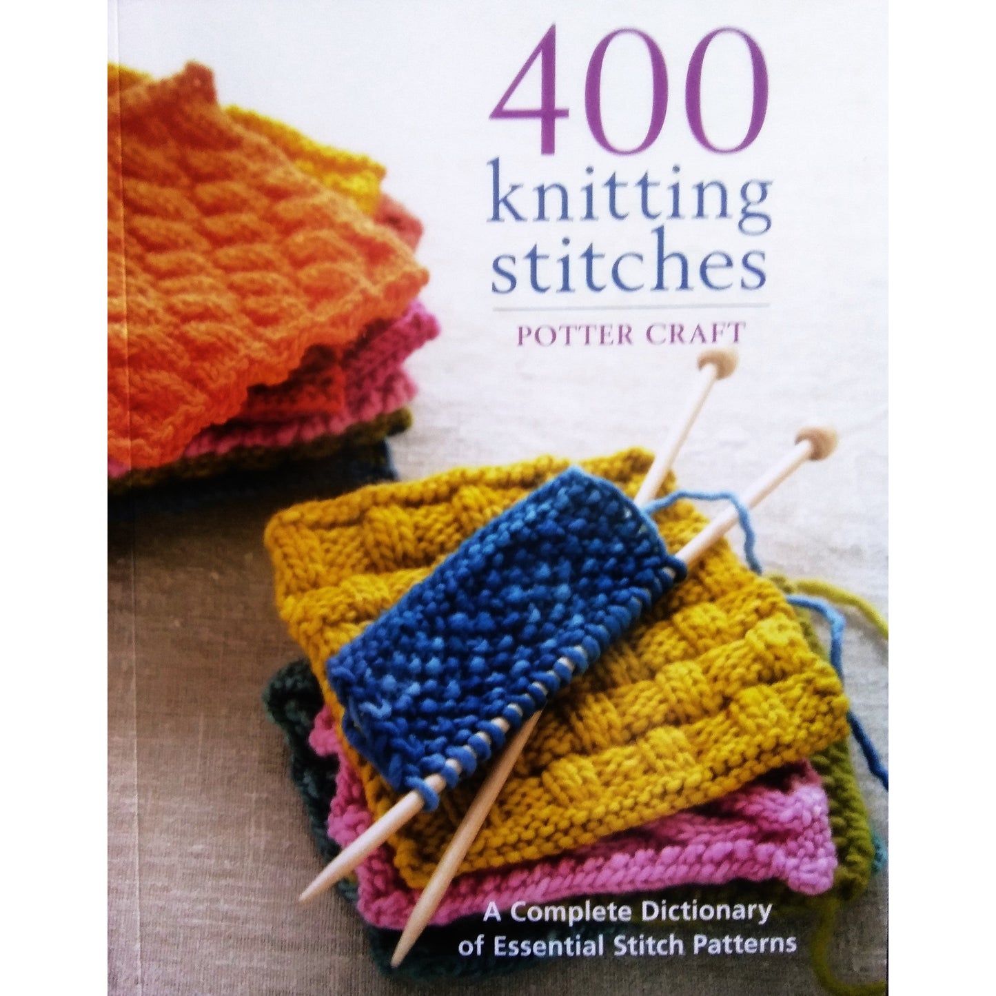 400 Knitting Stitches by Potter Craft