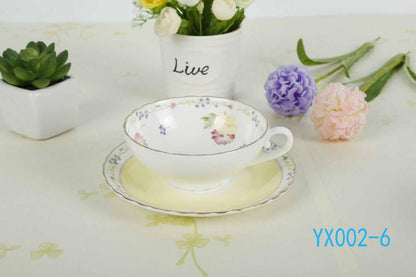 Bone China Coffee Cups And Ceramic Tea Set 160 ML