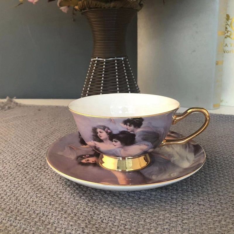 Cup and Saucer 1 PC Set Bone China