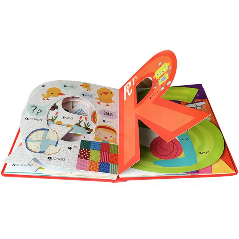 My Awesome Alphabet Book ABC Word book with letter shaped 56 pages