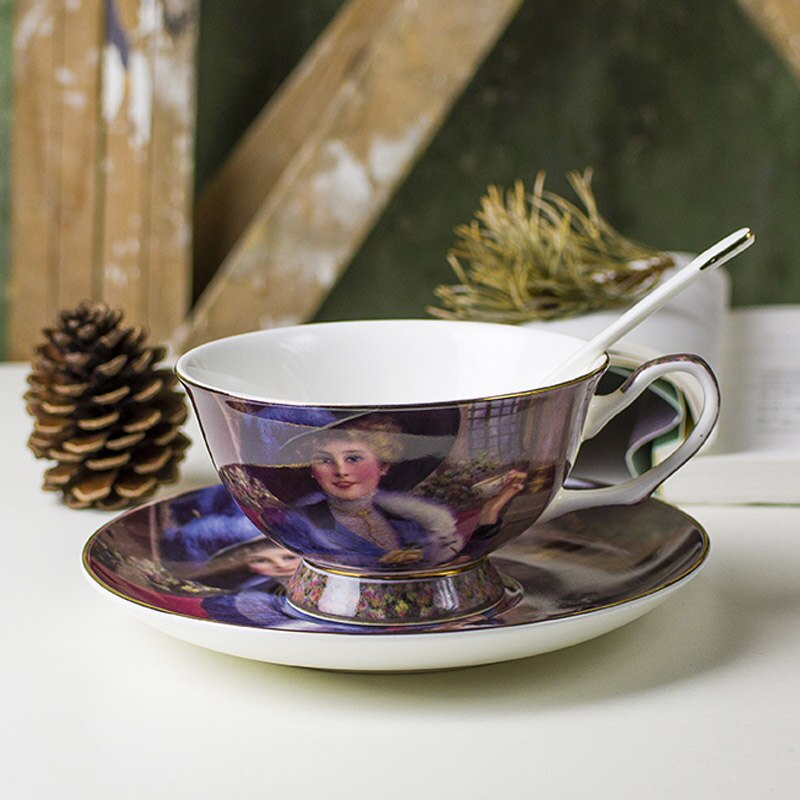 Cup and Saucer 1 PC Set Bone China