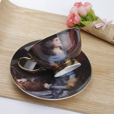 Cup and Saucer 1 PC Set Bone China