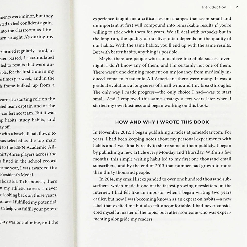 Atomic Habits An Easy & Proven Way to Build Good Habits & Break Bad Ones by James Clear