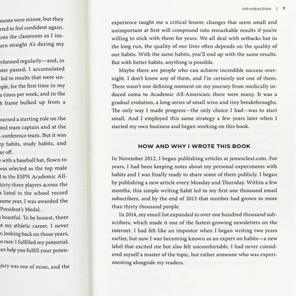 Atomic Habits An Easy & Proven Way to Build Good Habits & Break Bad Ones by James Clear