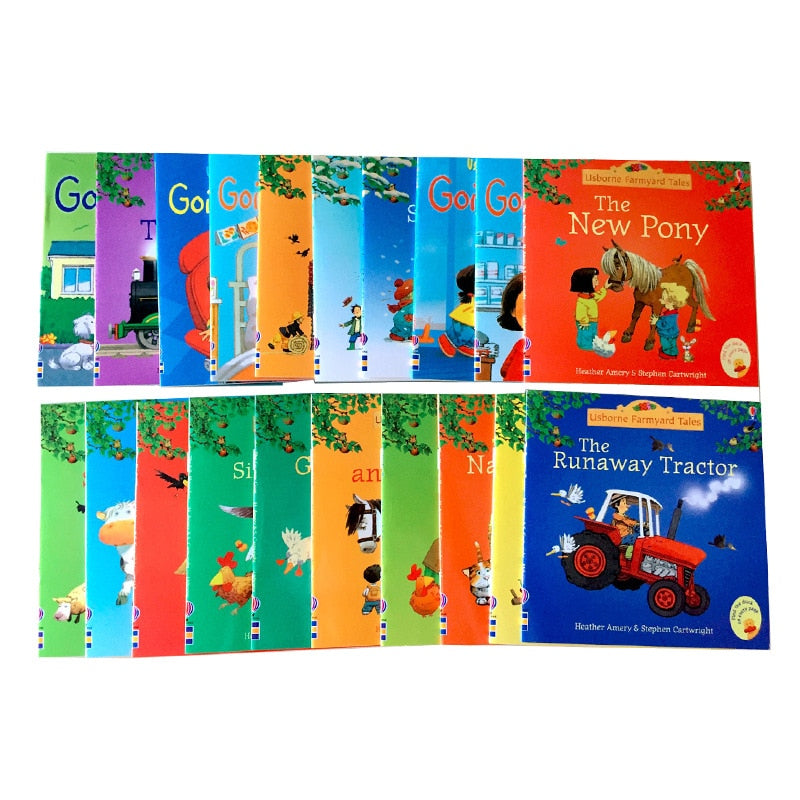 20 Books Set 15x15cm Usborne Picture Books