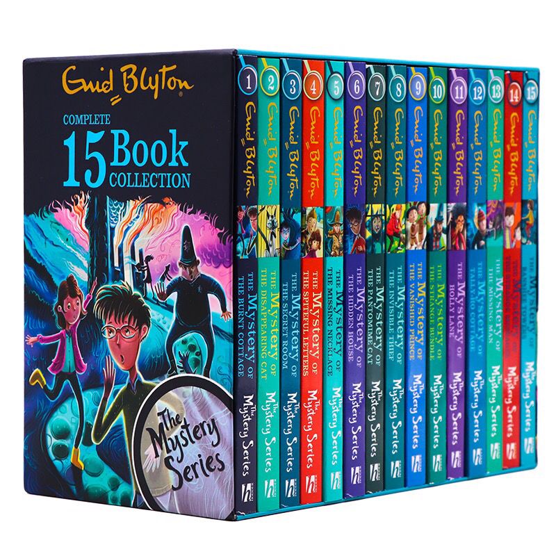 15 Books Children's Books by Enid Brighton The Mystery Series Livros