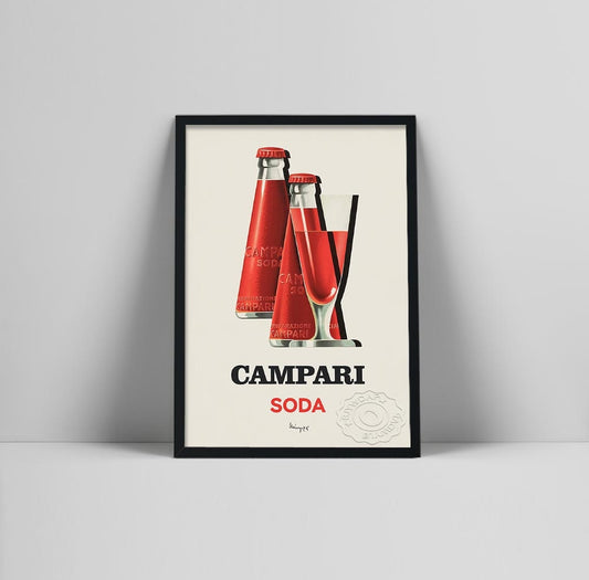 Campari Soda Drinks Posters