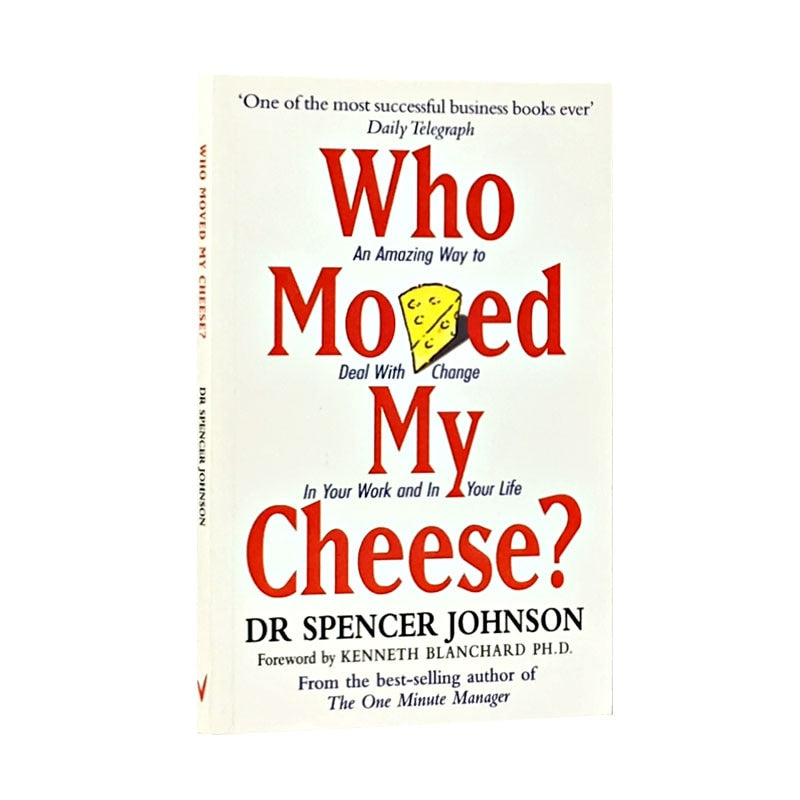 Screenreader Phone Who Moved My Cheese? by Dr. Spencer Johnson – Books for Caterpillars