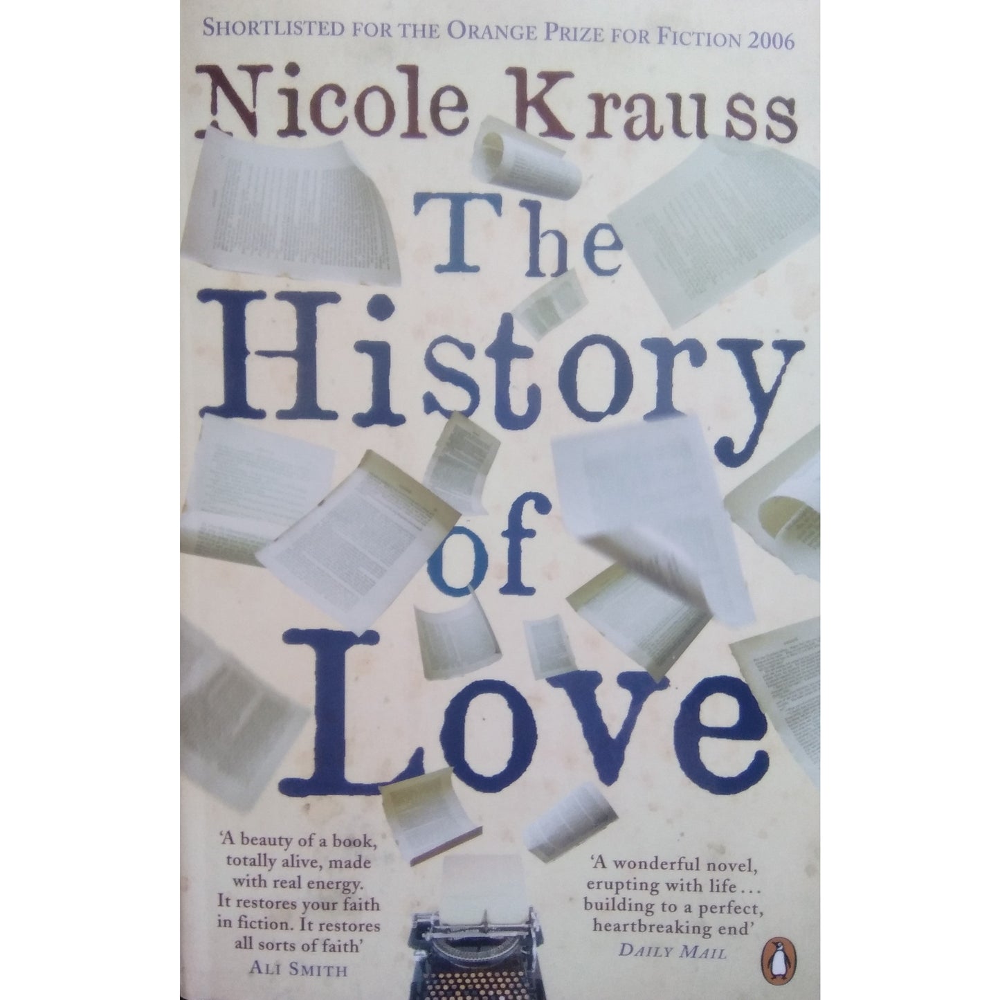 The History of Love by Nicole Krauss