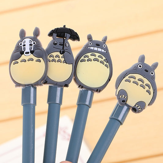 4Pcs Set of 0.5mm Kawaii Cartoon Totoro Gel Pens