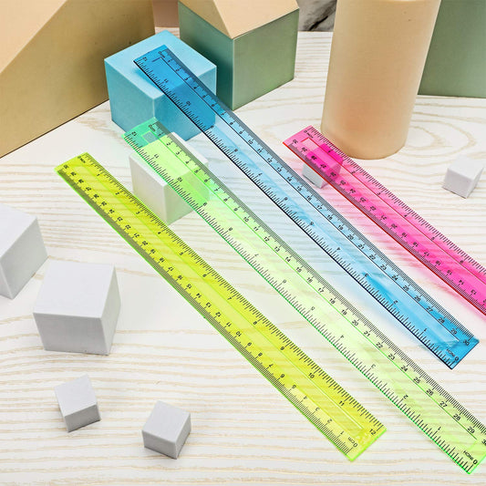 4pcs 30cm Ruler Student